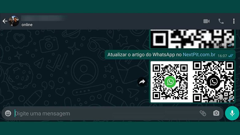 WhatsApp mensagens nao contact bonus