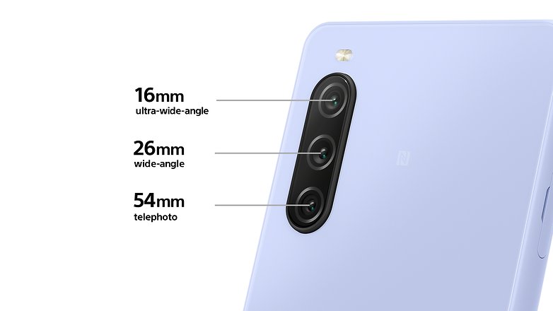 Sony Xperia 10 V camera layout