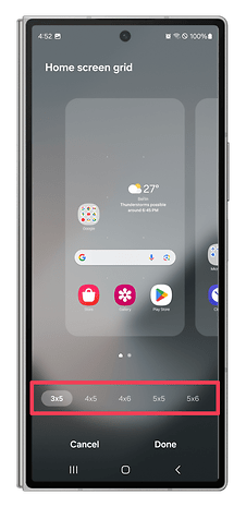 Screenshot der Samsung One UI 6