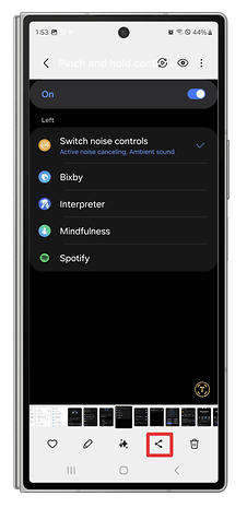 Screenshot der Samsung One UI 6