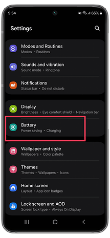 Comment activer le partage de batterie sur un Samsung Galaxy