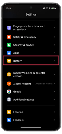 Comment activer le partage de batterie sur un Xiaomi
