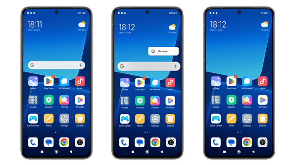 How to remove the Google Search bar from any Android homescreen ...