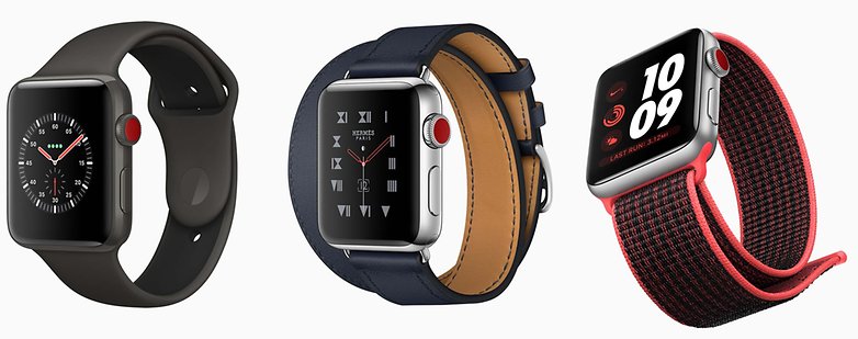 Apple Watch Series 3 colors