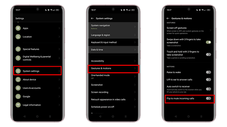 Flipping calls! Here is how to mute them without even pressing a button