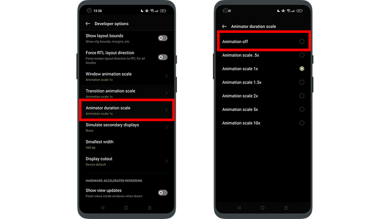 ram animator duration scale