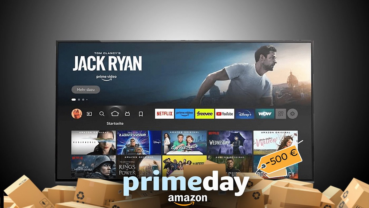 Prime Day Smart TV mit 55 Zoll nur 189 statt 699