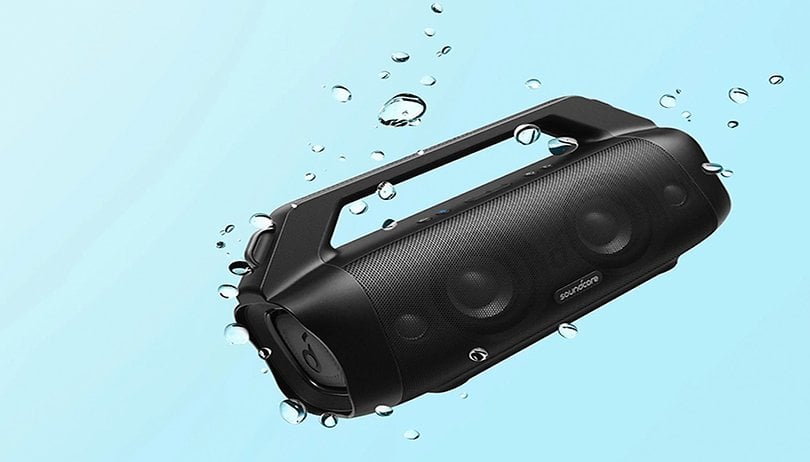 Anker Soundcore Motion Boom Plus under water