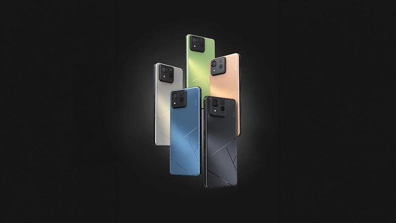 Farben des neuen Asus Zenfone 11 Ultra Renderbild