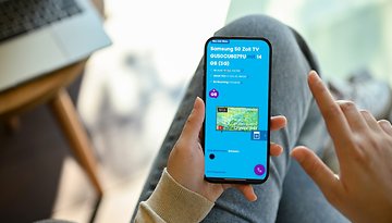 Blau Deal mit Samsung-TV in einem Smartphone