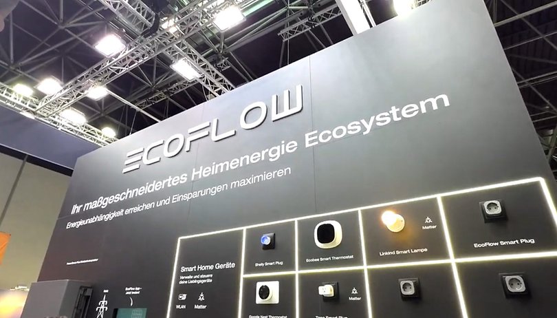 Ecoflow booth solar solutions 2024