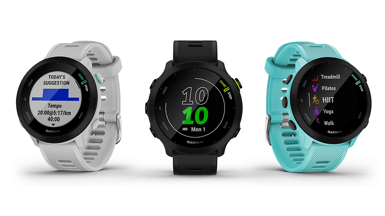 Garmin Forerunner 55 in verschiedenen Farben