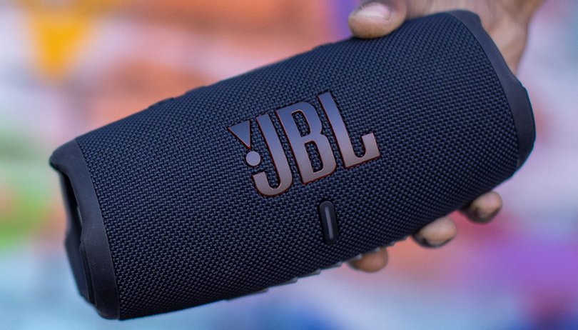 JBL Charge 5 in hand