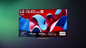 LG OLED evo AI Fernseher 2024, 65 Zoll, Dolby Vision, bis zu 144 Hz.