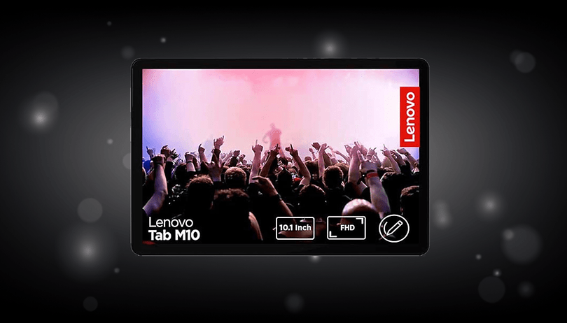 Lenovo Tab M10 with highlights