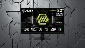 MSI MAG 322UPF Monitor, 32 Zoll, 4K UHD, 3840 x 2160, 160Hz, Rapid IPS, DisplayHDR.