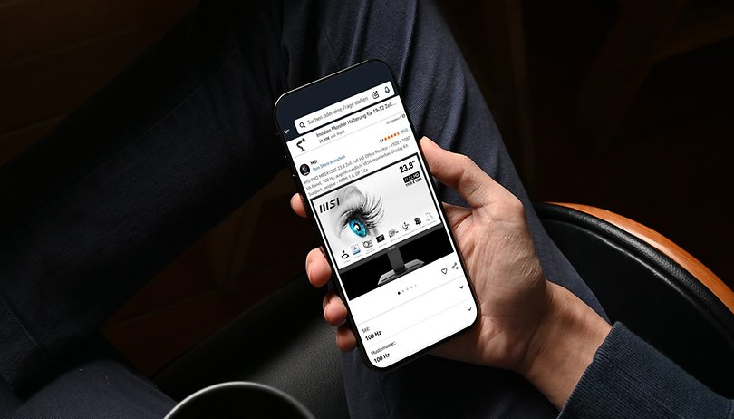 Monitor unter 100 Euro: Amazon schmeißt Marken-Gerät zum Spitzenpreis raus MSI Pro MP2412DE on smartphone