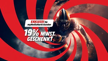 Exklusive Aktion für myMediaMarkt Kunden: 19% MwSt. geschenkt.