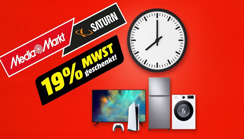 MediaMarkt schenkt Euch die Mehrwertsteuer – aber nur noch bis Mitternacht! Mehrwertsteuer Aktion MediaMarkt Saturn Letzte Chance