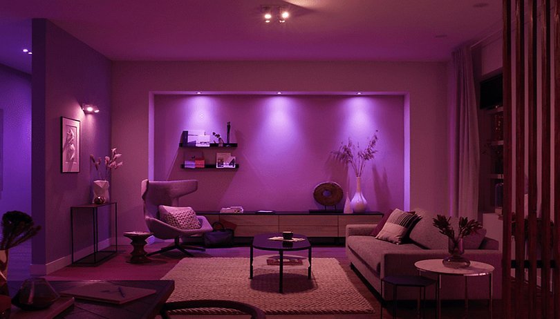 Philips Hue Color Ambiance Living room