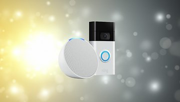 Ring-Video-Türklingel mit Amazon Echo Pop im Angebot