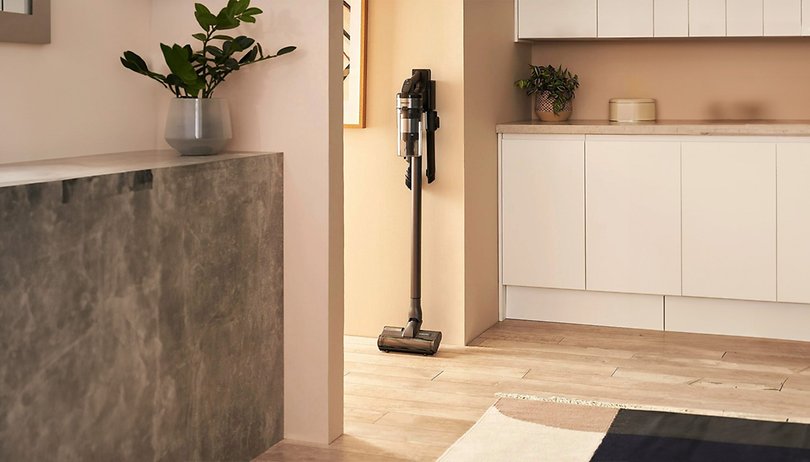 Samsung-Akkusauger unter 300 €? MediaMarkt setzt den Rotstift an! Samsung Jet 75E in kitchen loading