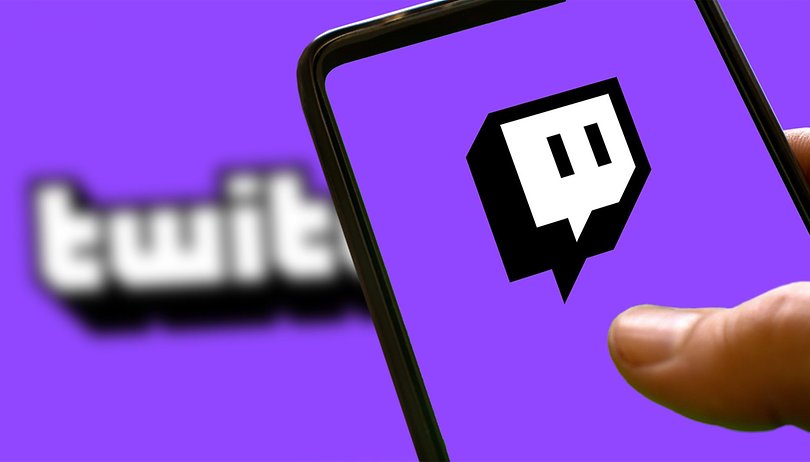 Twitch Logo on phone