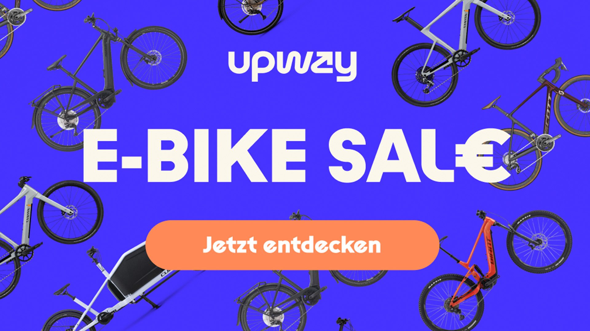 Bis zu 1.000 Euro Rabatt: Upway lädt zum großen E-Bike-Ausverkauf