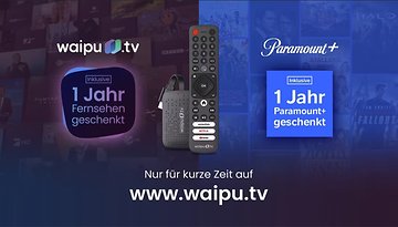 waipu.tv mit 4K-Stick und Paramount+