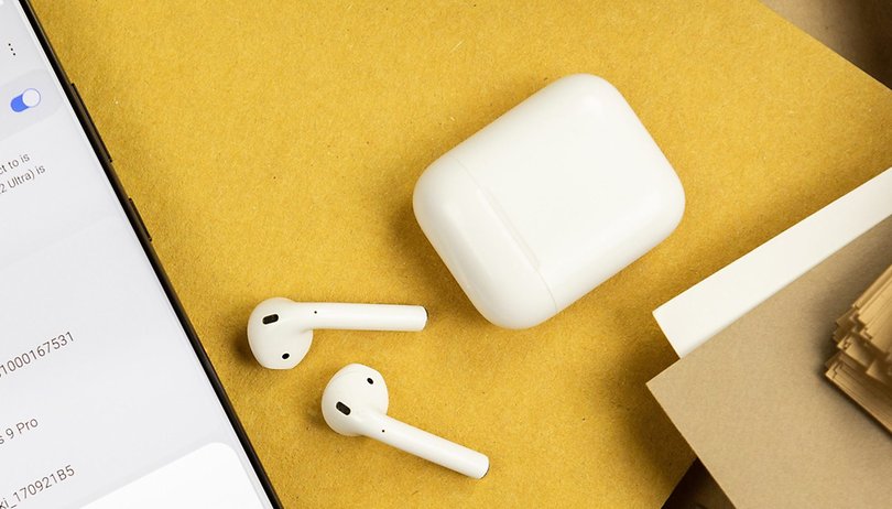 Apple AirPods 2 headphones earbuds
