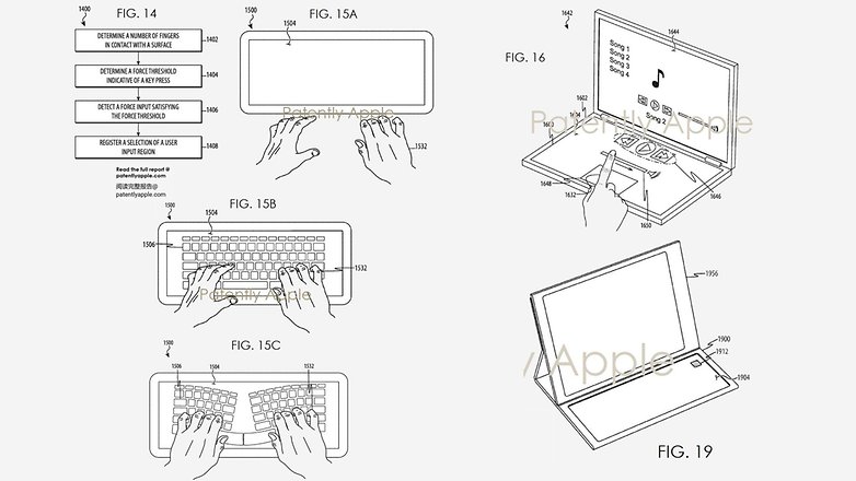 Apple Glass Keyless Keyboard Patent