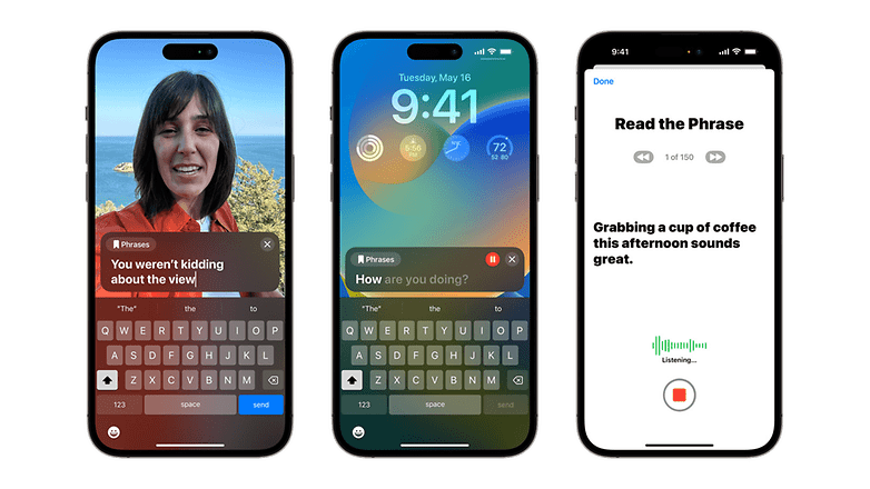 iOS 17 Adds Live Speech and personal voice generation via AI
