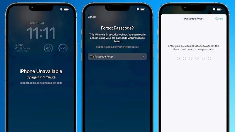 Apple's iOS 17 security passcode and password reset