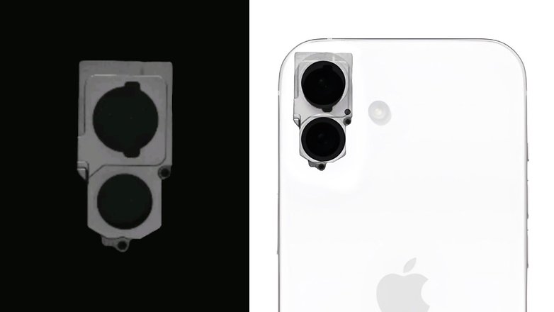 Mögliches Kameramodul des Apple iPhone 16