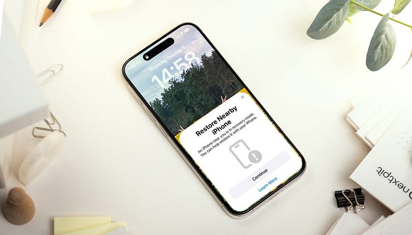 Apple iPhone Wireless Recovery Software feature on iOS 18