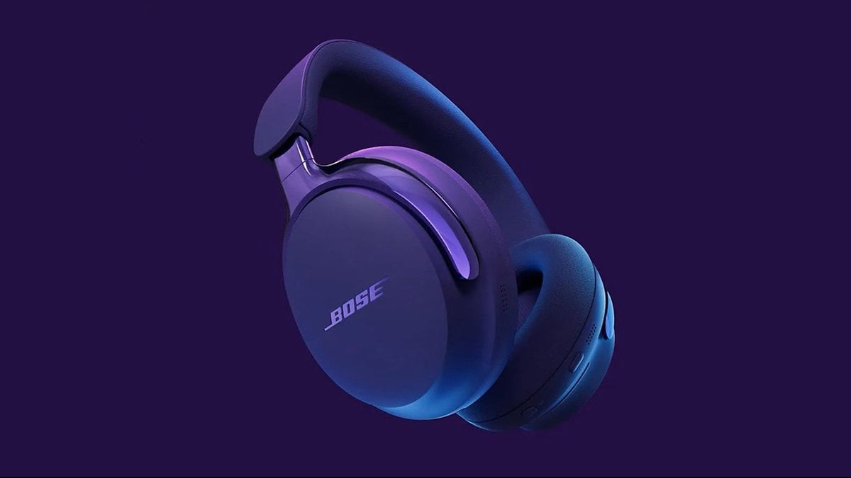 Bose QuietComfort Ultra 2 headphones purple color