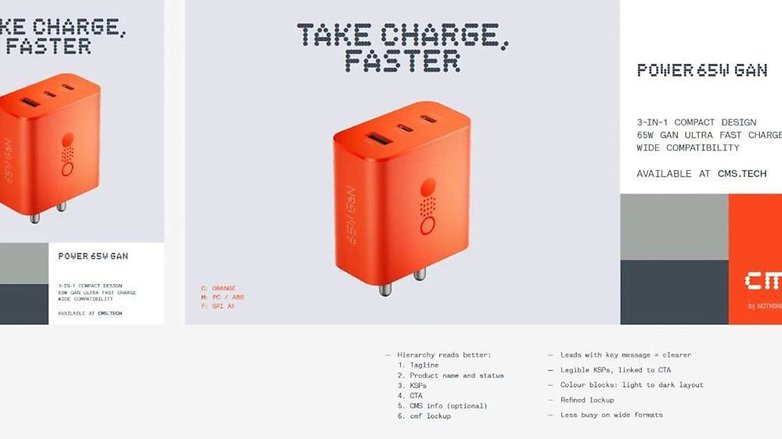 CMF By Nothing GaN charger