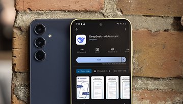 DeepSeek app on the Samsung Galaxy A35