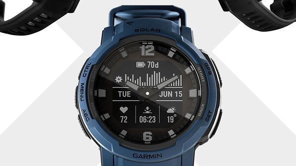 Garmin Instinct Crossover Tough Hybrid Smartwatch With Infinite Battery 7216