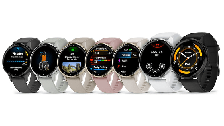 Garmin Venu 3 and Venu 3S smartwatches colors