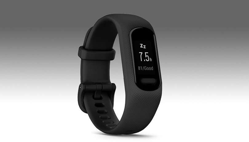 Garmin Vivosmart 5 fitness band tracker sleep score feature gradient