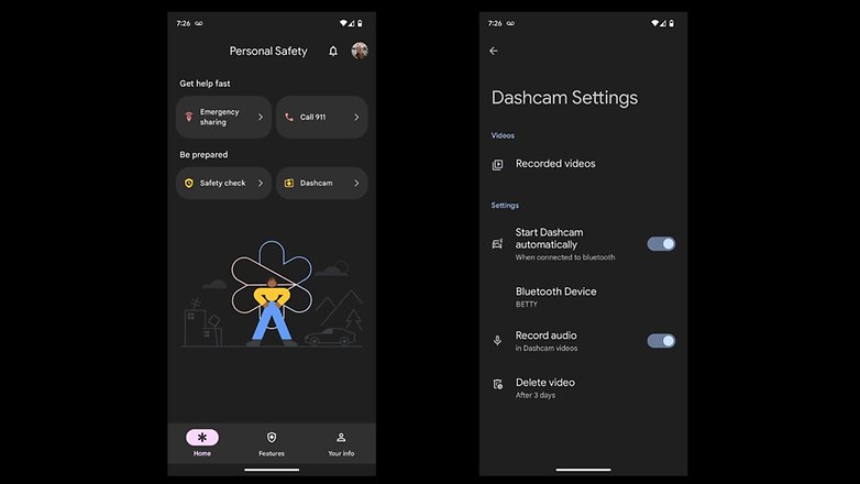 Google Could Activate Dashcam Mode on Android and Pixel Soon