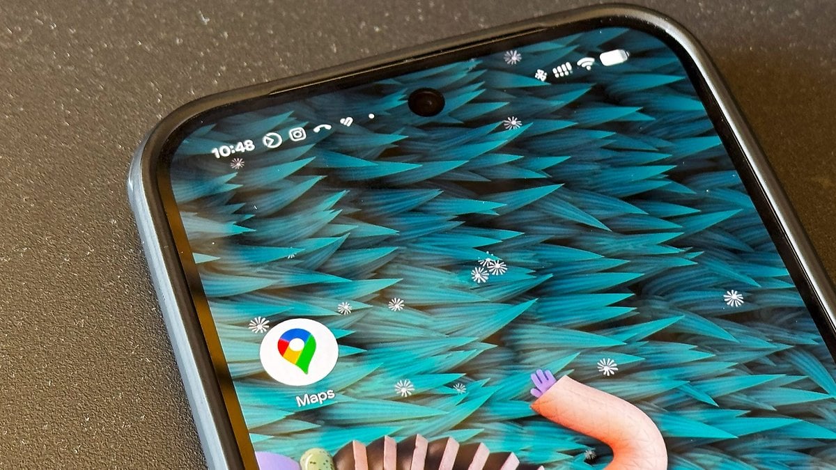 Google Maps app on a Pixel 9 Pro XL phone