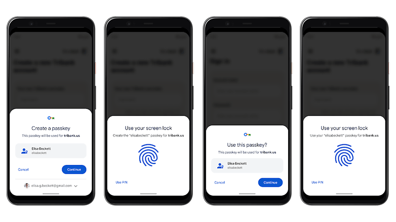 Google How to Create Passkey for Android and Chrome