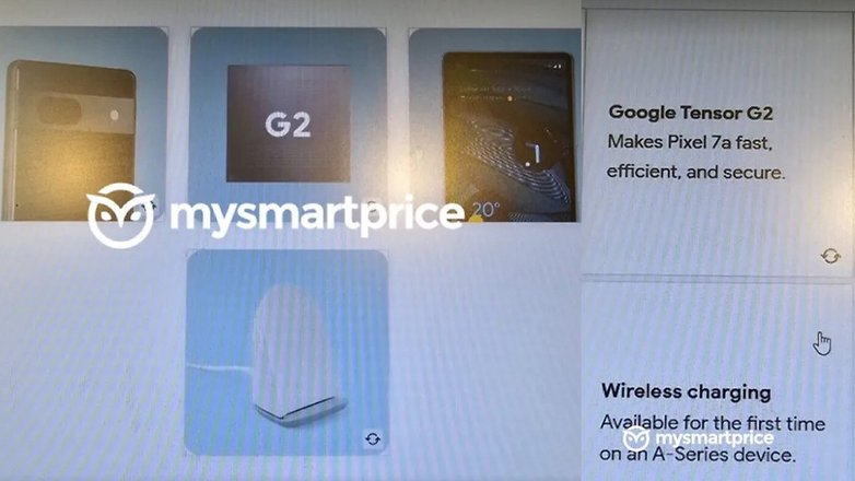 Google Pixel 7a alleged specs