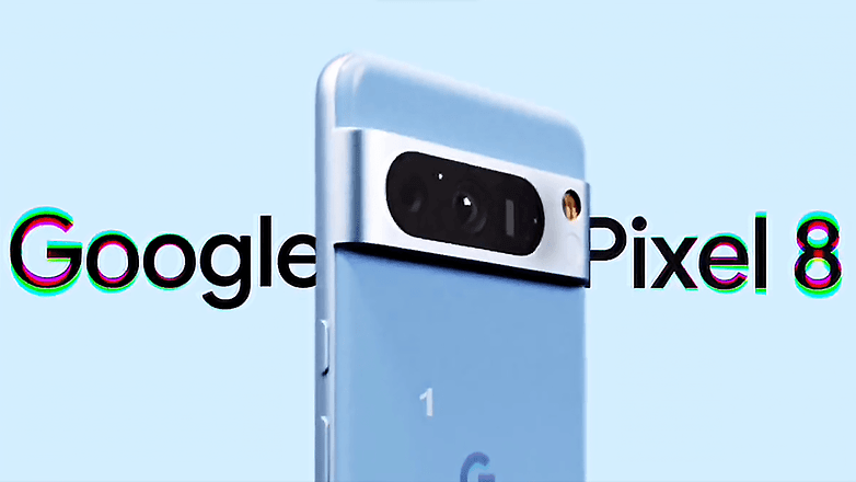 Google Pixel 8 Pro in blue color