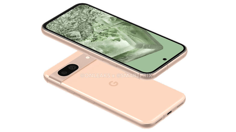 Le rendu du google Pixel 8a