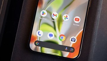 Close-up of a Google Pixel 9 Pro smartphone screen displaying app icons.