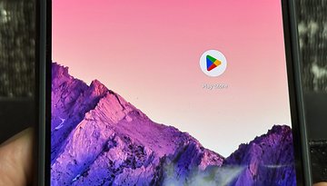 Google Play Store app marketplace on a Google Pixel smartphone