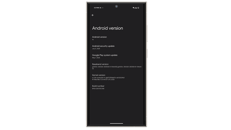 Goolge Play system update outdated version in Google Pixel 9 Pro XL due to a bug Goolge Play system update outdated version in Google Pixel 9 Pro XL due to a bug